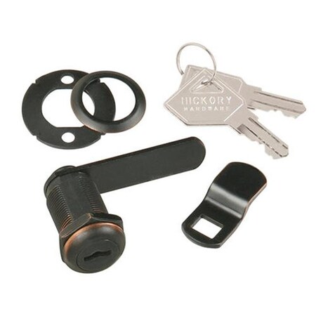 First Watch Security First Watch Security 1385-VB 1.12 in. Cabinet & Drawer Utility Cam Lock; Vintage Bronze 1385-VB